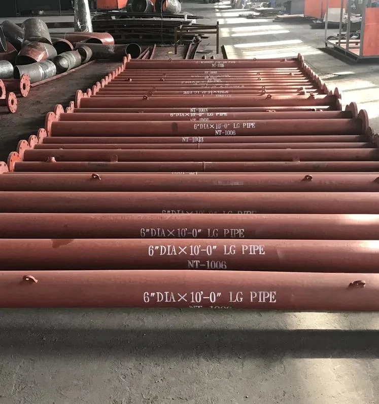 Hard-Plate Abrasion Resistant Mining Steel Pipe with Cco Bimetal Welding Layer