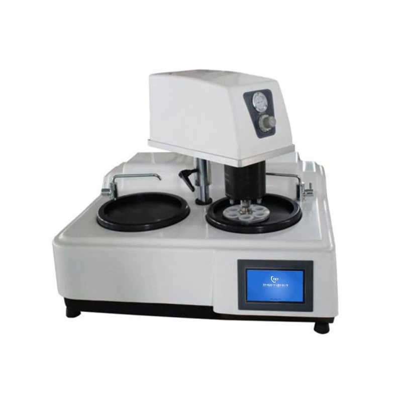 Dual Platens Laboratory Metallography Wafer Polisher Grinder