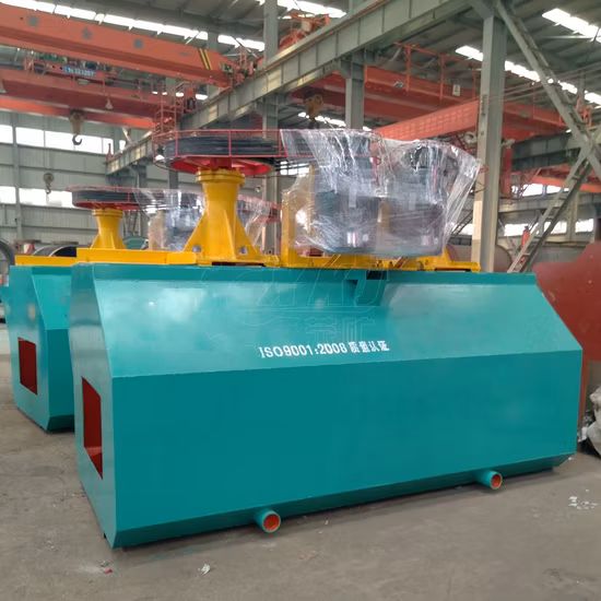 Machine de flottation de séparateur de lavage minéral d'or à vendre dans l'énergie et l'exploitation minière/machine de traitement de cellule de flottation de minerai de cuivre de laboratoire/réservoir de cellule de flottation minière